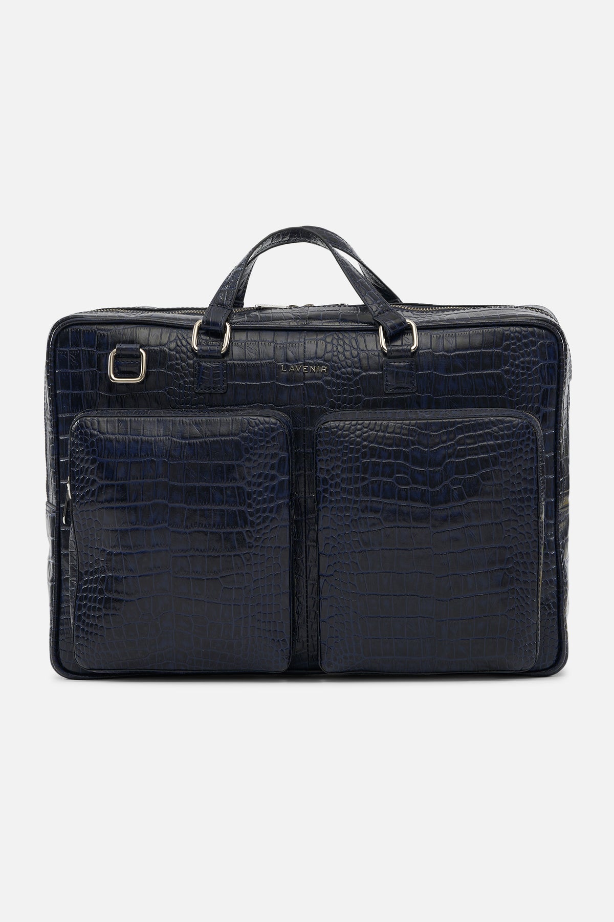 Tyrel - Leather Utility Laptop Bag - Ocean Caven