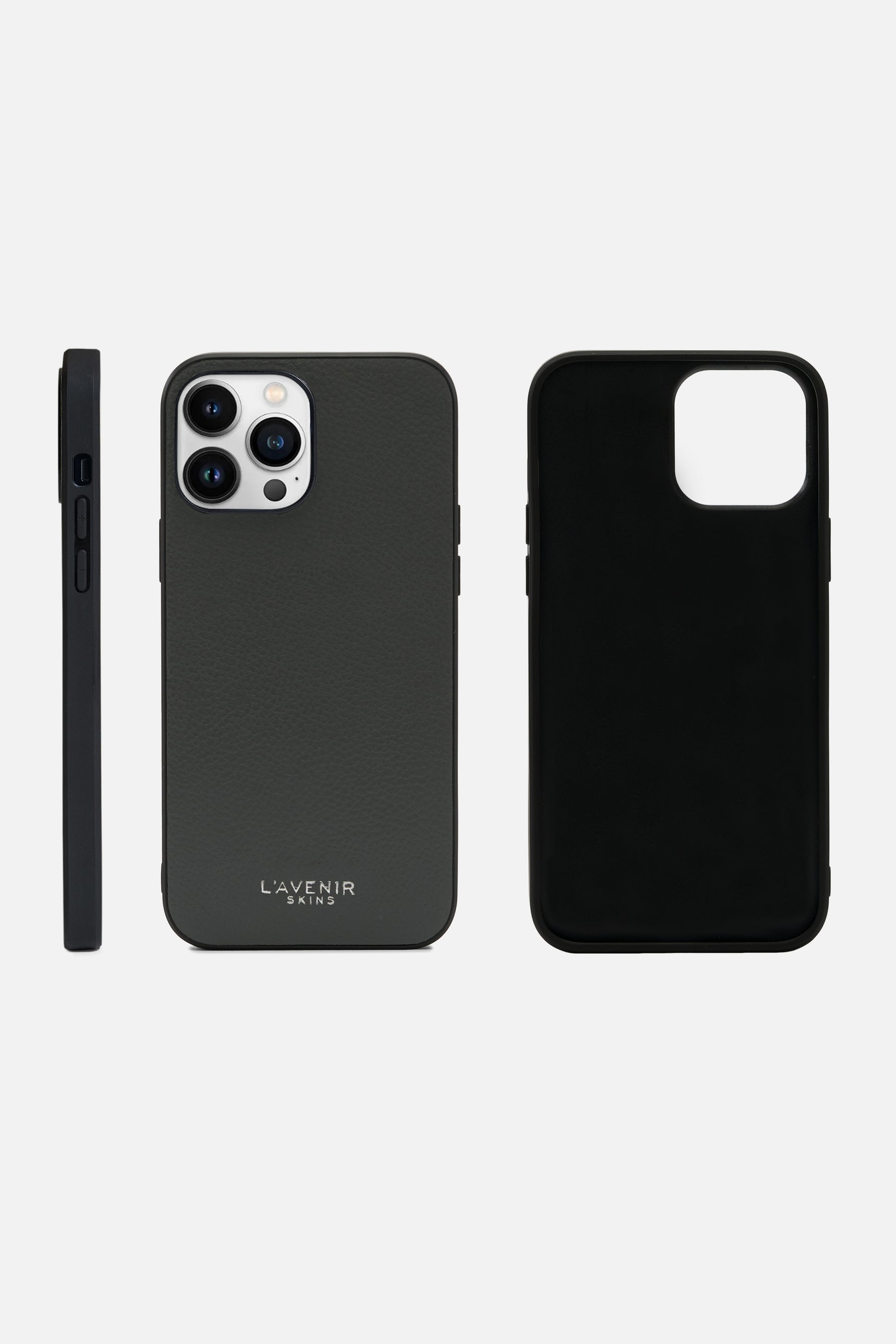 IPHONE SOLID CASE - GUNMETAL GREY