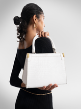 PHILIPPA HANDBAG  - WHITE