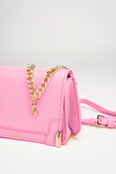 THE CHAIN DETAILED RENEE BELT BAG - FLAMINGO