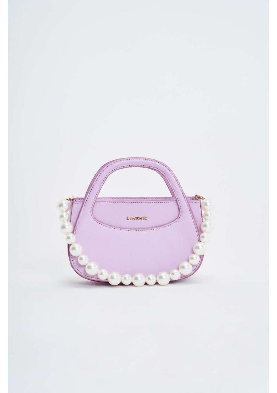 L'avenir - Moon Sling With Additional Pearl handle - Lilac